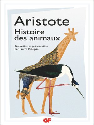 cover image of Histoire des animaux